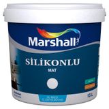 Marshall Cam Güzeli 15 lt Silikonlu Mat Su Bazlı Iç Cephe Boyası