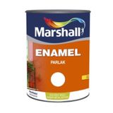 Marshall Enamel Kum Beji 1 lt Parlak Solvent Bazlı Ahşap Ve Metal Boyası