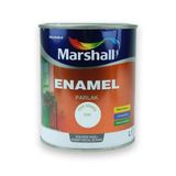 Marshall Enamel Parlak 3041 Gümüş 0.75 lt Solvent Bazlı Ahşap Metal Boyası