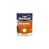 Marshall Enamel Sentetik Boya Yağlı Boya Beyaz-0.75Lt,Beyaz