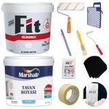 Marshall Fit 2.5 lt Dingin Mavi Silikonlu İç Cephe Duvar Boyası