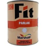 Marshall Fit 2.5 lt Siyah Ahşap Metal Parlak Sentetik Yağlı Boya