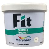 Marshall Fit Badem Ezmesi 20 kg Silikonlu İpek Mat İç Cephe Duvar Boyası