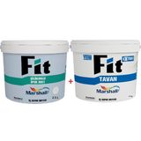 Marshall Fit Martı 3.5 kg Silikonlu İpek Mat Silinebilir İç Cephe Boyası