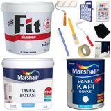 Marshall Fit Silikonlu 20 kg Deniz Kabuğu İç Cephe Boyası
