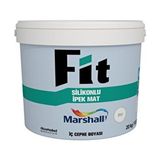 Marshall Fit Silikonlu Ipek Mat Duvar Boyası Gelin Teli Renk 3,5kg Parlak Özellikli İç Cephe Boyası - Lacivert
