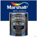 Marshall Hammerite 0.75 lt Düz Gri Pas Üstü Metal Boyası