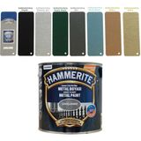 Marshall Hammerite Çekiçlenmiş Tip Metal Boyaları 0.75 Lt Siyah Renkli Uzun Ömürlü Koruma