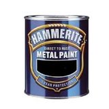 Marshall Hammerite Pürüzsüz Siyah 2.5 lt Metal Boyası