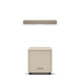 Marshall Heston 60 Cream Dolby Atmos Soundbar, Wireless Subwoofer