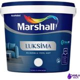 Marshall Luksima Silikonlu Özel Mat Iç Cephe Duvar Boyası - 0,75 Lt - Gelin Teli