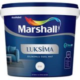 Marshall Luksima Yıkanabilir Silikonlu Silinebilir Özel Mat Iç Cephe Boyası 1 Lt - ÇİĞ DAMLASI