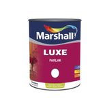Marshall Luxe Parlak Solvent Bazlı Yağlı Boya 1 Lt ahşap demir plastik Yüzeyler Için Kirli Beyaz