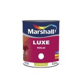 Marshall Luxe Parlak Yağlı Boya Siyah 2.5 Lt (3,5 Kg) 0,75 lt