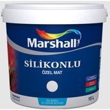 Marshall Mavi Çam 15 lt Silikonlu Özel Mat İç Cephe Boyası