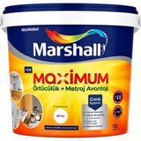 Marshall Maximum Sil. İpek Mat İç Cephe Boyası Keten Tohumu 2,5L