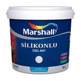 Marshall Mürdüm 15 lt Silikonlu Özel Mat İç Cephe Boyası