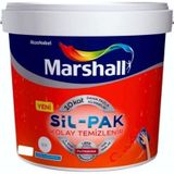 Marshall Niagara 2.5 lt Sil Pak Tam Silinebilir Silikonlu Iç Cephe Duvar Boyası