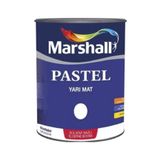 Marshall Pastel Beyaz 1 lt Yarı Mat Sentetik Boya