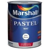 marshall pastel mat sentetik boya beyaz 0.75 lt