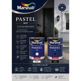 marshall pastel mat sentetik boya siyah 2,5 lt