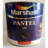 Marshall Pastel Mat Siyah 7.5 lt Yağlı Boya