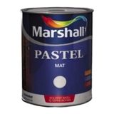 Marshall Pastel Mat Yağlı Boya 2,5 Litre Beyaz,Beyaz