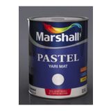 Marshall Pastel Yarı Mat Beyaz Yağlı Boya 1 Lt