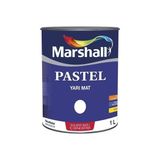 Marshall Pastel Yarı Mat Saten Boya 7.5 lt Beyaz
