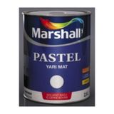 Marshall Pastel Yarımat Duvar-Ahşap-Metal Yağlı Boyası 2.5 Lt Damla Sakızı,Damla Sakızı