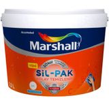 Marshall Pembe İnci 2.5 lt Sil-Pak Tam Silinebilir Silikonlu Iç Cephe Duvar Boyası
