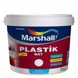 Marshall Plastik Mat Silinebilir Sabun Köpüğü 2,5 L İç Cephe Boyası