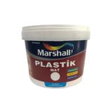 Marshall Plastik Mat Su Bazlı Duvar Boyası 2.5 Lt/3,5 Kg - Silinebilir -Kolay Uygulama - Tütsü -,Tütsü