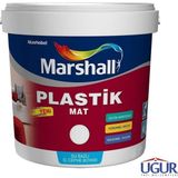 Marshall Plastik Mat Su Bazlı Silinebilir Iç Cephe Boyası - Sedefli Opal - 2.5 L