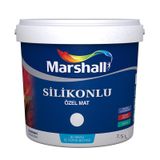 Marshall Sazlık 7.5 lt Silikonlu Ipek Mat Su Bazlı Iç Cephe Boyası