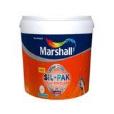Marshall Sil-Pak Silikonlu Silinebilir Yarı Mat İç Cephe Duvar Boyası Mermer Tozu 7,5Lt (10 Kg),Mermer Tozu