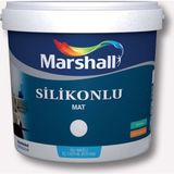 Marshall Silikonlu Mat 2,5 lt Martı İç Cephe Boyası