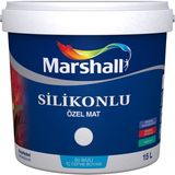 Marshall Silikonlu Özel Mat 2,5 lt Yeni Bohem Gri İç Cephe Duvar Boyası