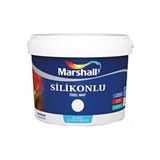 Marshall Silikonlu Özel Mat Duvar Boyası 15 Lt - 20 kg İnci Tanesi - Beyaz