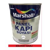 Marshall Solvent (Tiner) Bazlı Sentetik Amerikan Panel Kapı Boyası 0,75 Lt Kum Beji,Kum Beji