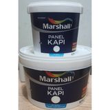 Marshall Su Bazlı Kumbeji Renkli Panel Kapı Boyası Yüksek Örtücülük 2,5 lt İç Cephe Kullanımı
