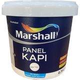 Marshall Su Bazlı Panel Kapı Boyası Kum Beji Renk Mat Özellikli Kokusuz 0,75 Lt - 0.75 lt