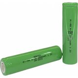 Marsilyan 1.2V 3800 Mah - 4/3A - Ni-Mh Şarjlı Pil - (Başsız / Flat Head)