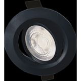 Marsilyan™- 1 Adet Cata Ct 5200 Lal Siyah Kasa 7W Sıva Altı LED Spot Beyaz Işık 6400K - Renkli - Standart