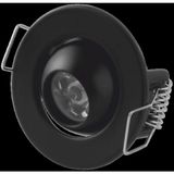 Marsilyan™- 1 Adet Cata Ct 5268 Ufo Yıldız 1.5W Sıva Altı LED Spot Siyah Kasa Beyaz Işık 6400K - Renkli - Standart