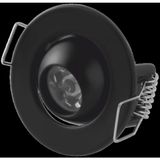 Marsilyan™- 1 Adet Cata Ct 5268 Ufo Yıldız 1.5W Sıva Altı LED Spot Siyah Kasa Gün Işığı 3200K - Renkli - Standart