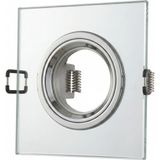 Marsilyan™- 1 Adet Cata Ct 6556 Sardunya Kare Dekoratif Cam Spot Kasası GU10 Duy - Renkli - standart