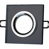 Marsilyan™- 1 Adet Cata Ct 6647 Yeşim Kare Dekoratif Cam Spot Kasası GU10 Duy - Renkli - standart