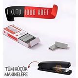 Marsilyan 1 Kutu 1000 Adet Küçük Zımba Teli 715685 - Çok Renkli