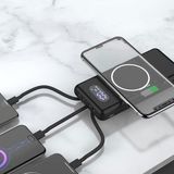 Marsilyan 10.000 Mah Taşınabilir Hızlı Şarj Aleti/wireless Powerbank W01 - Renkli